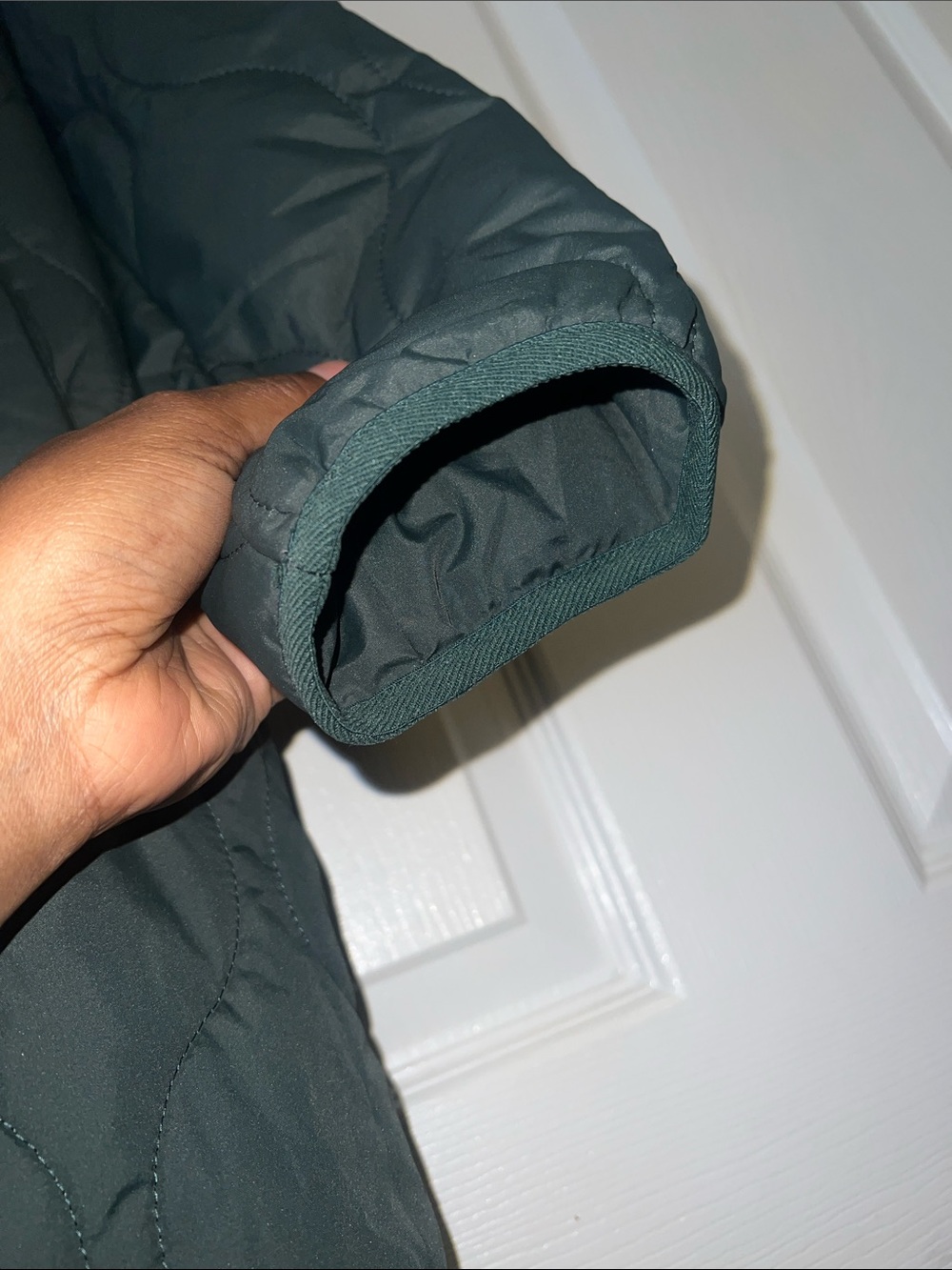 Quince featherless long puffer coat.. - Picture 6 of 7